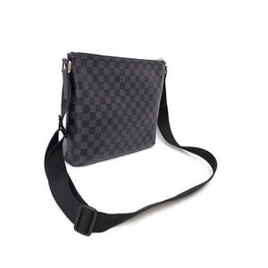 Louis Vuitton Damier Bag Mick Shoulder Graphite Black